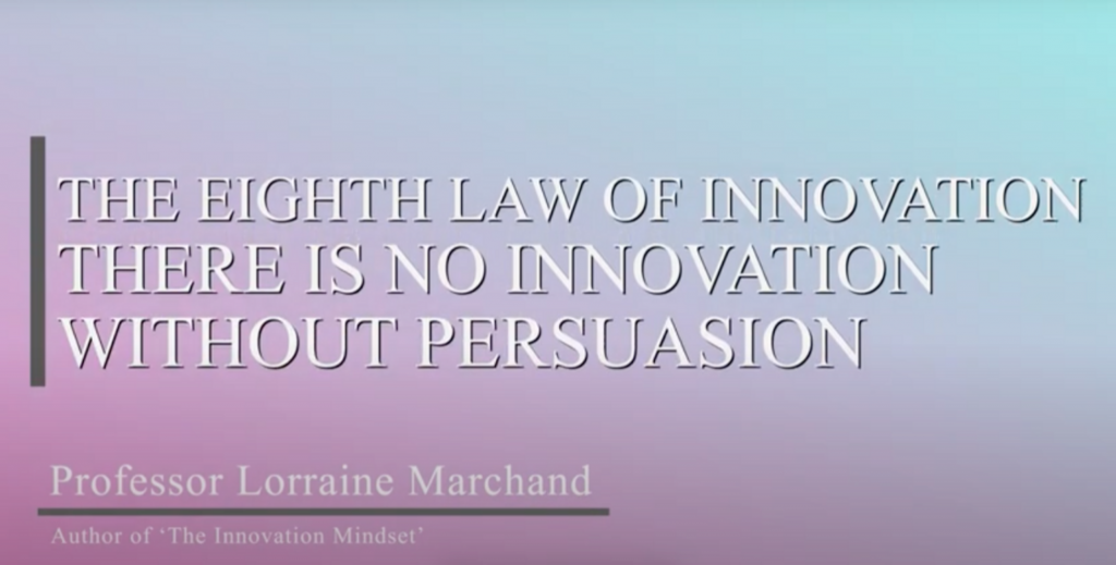 The Eighth Law of Innovation